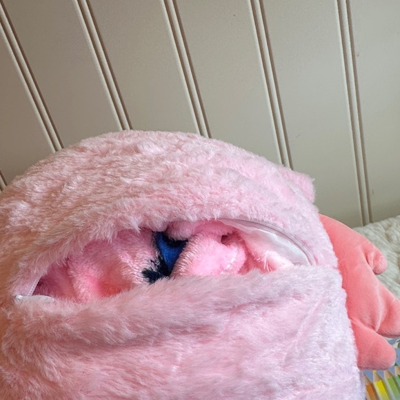 Disney Stitch Pink Plush Toy with Coloring Set - Picture 5 of 6